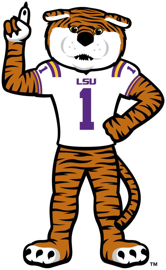 LSU Tigers 2013-Pres Mascot Logo v2 iron on transfers for T-shirts